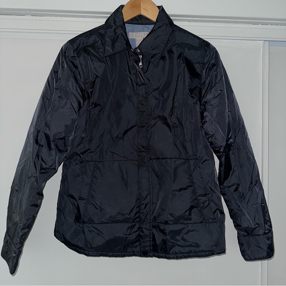 J.Crew women’s windbreaker size S in black